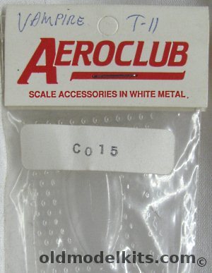 Aeroclub 1/72 Vampire T11 Canopy, C015 plastic model kit